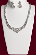 Silver Frost Necklace Set
