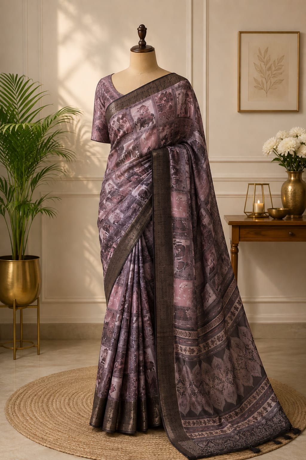 SS- Silk Rajwada Print1- SS-950