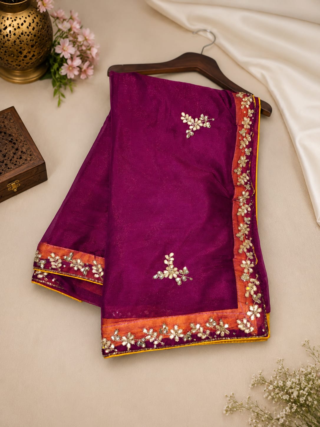 SS-KD-25XX-Chiffon Saree