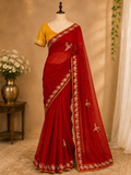 SS-KD-25XX-Chiffon Saree