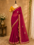SS-KD-25XX-Chiffon Saree