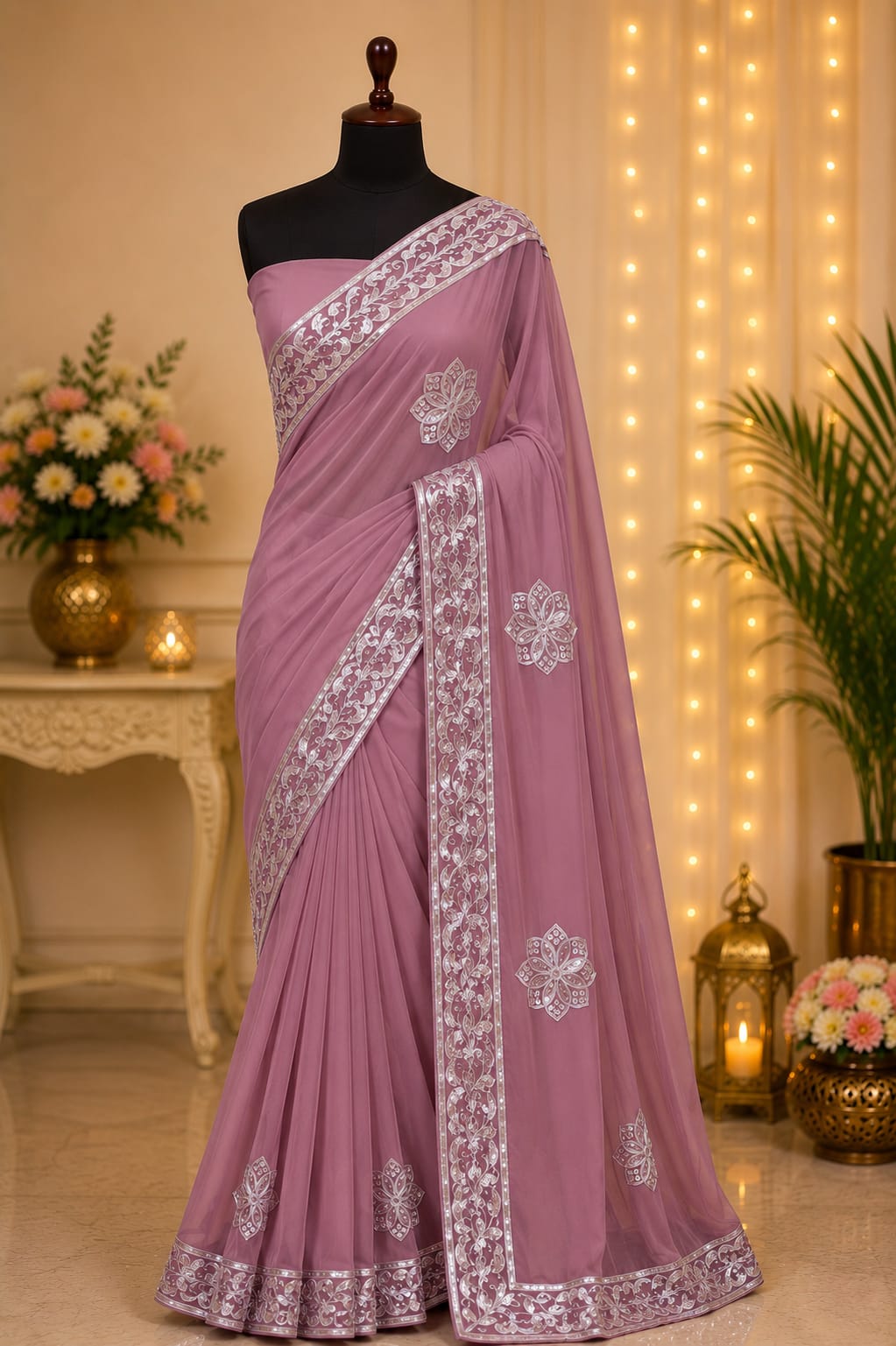 SS-GTA-17XX-Chiffon Saree
