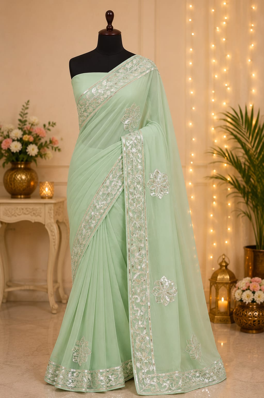 SS-GTA-17XX-Chiffon Saree