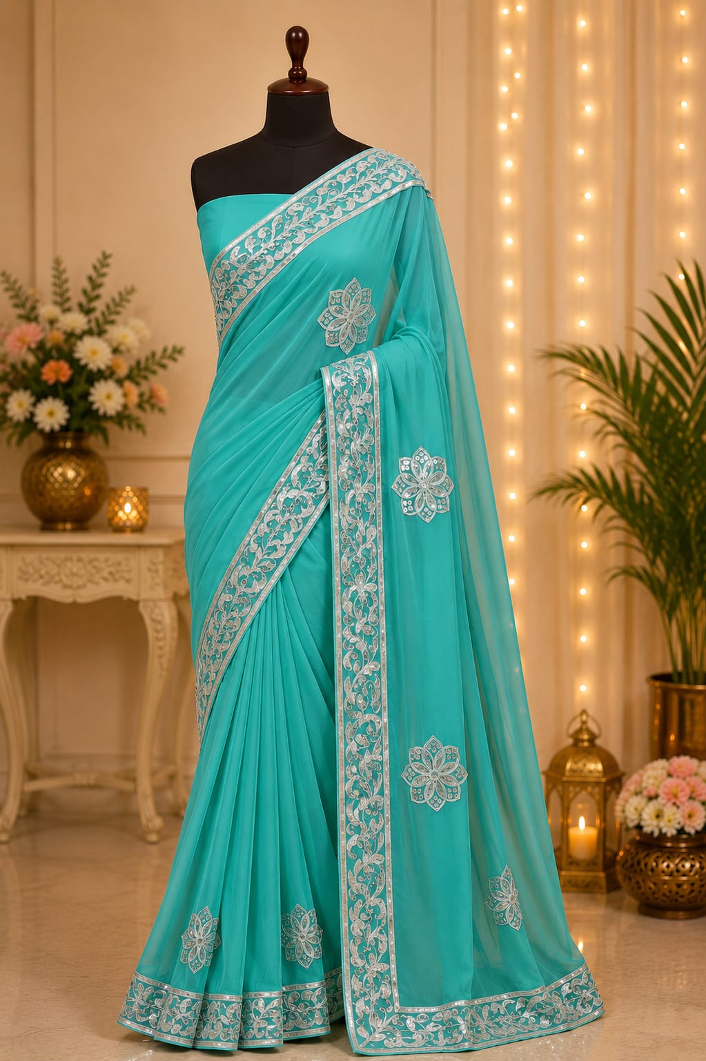 SS-GTA-17XX-Chiffon Saree