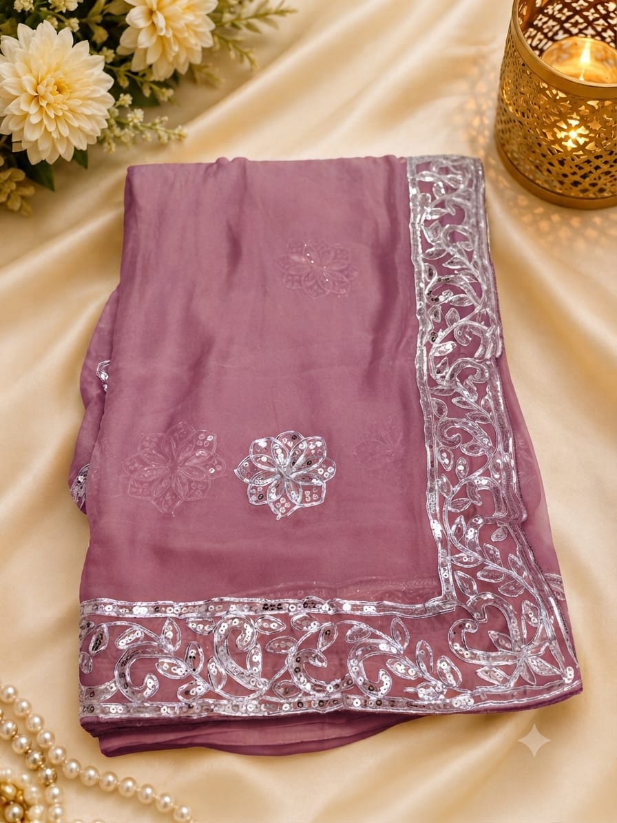 SS-GTA-17XX-Chiffon Saree