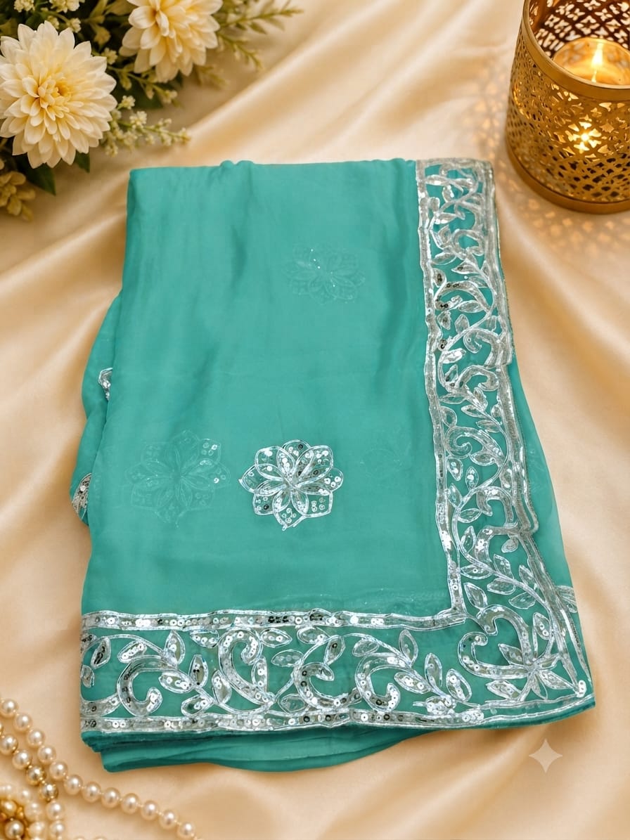 SS-GTA-17XX-Chiffon Saree