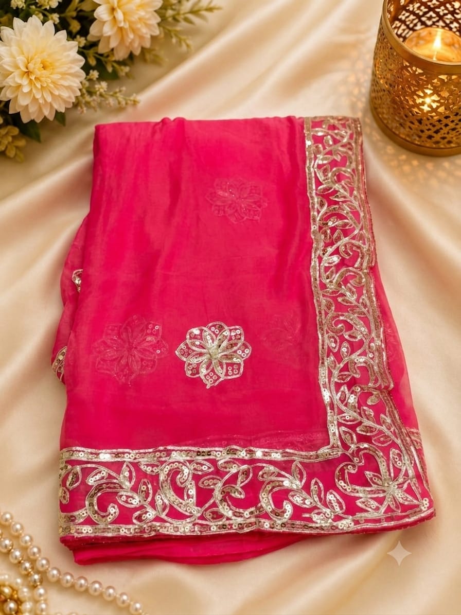 SS-GTA-17XX-Chiffon Saree