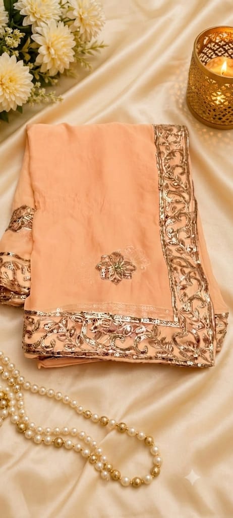 SS-GTA-17XX-Chiffon Saree