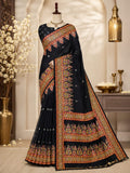 SS-KL-115X-Chiffon Jorjat Saree