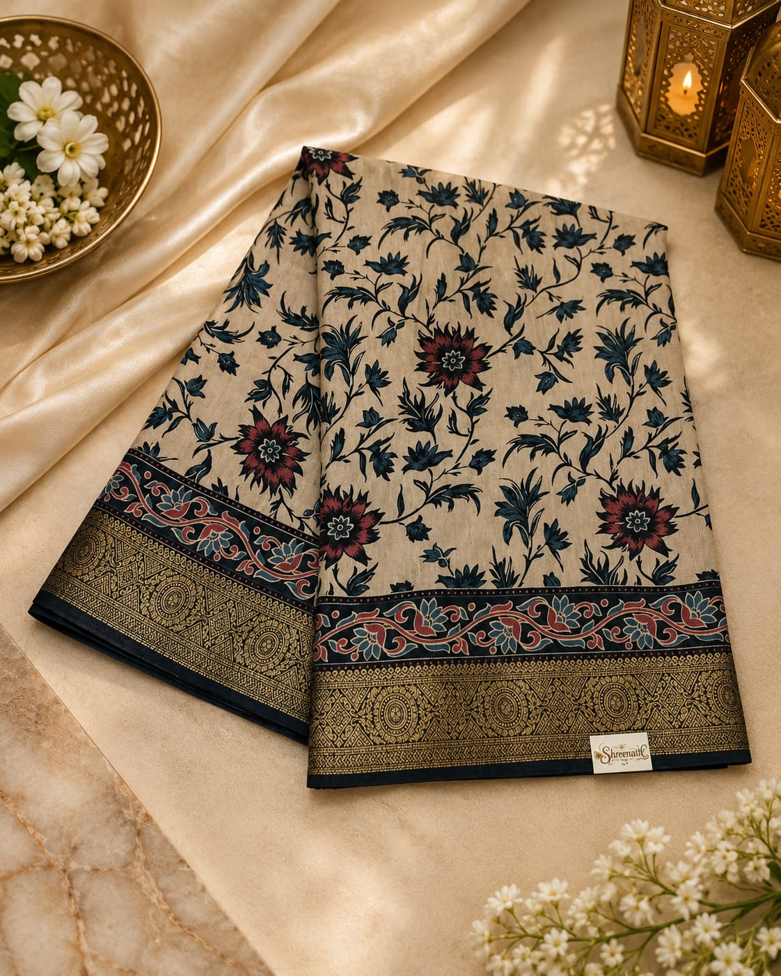 SS-PAS-22XX-Pashmina Silk Saree