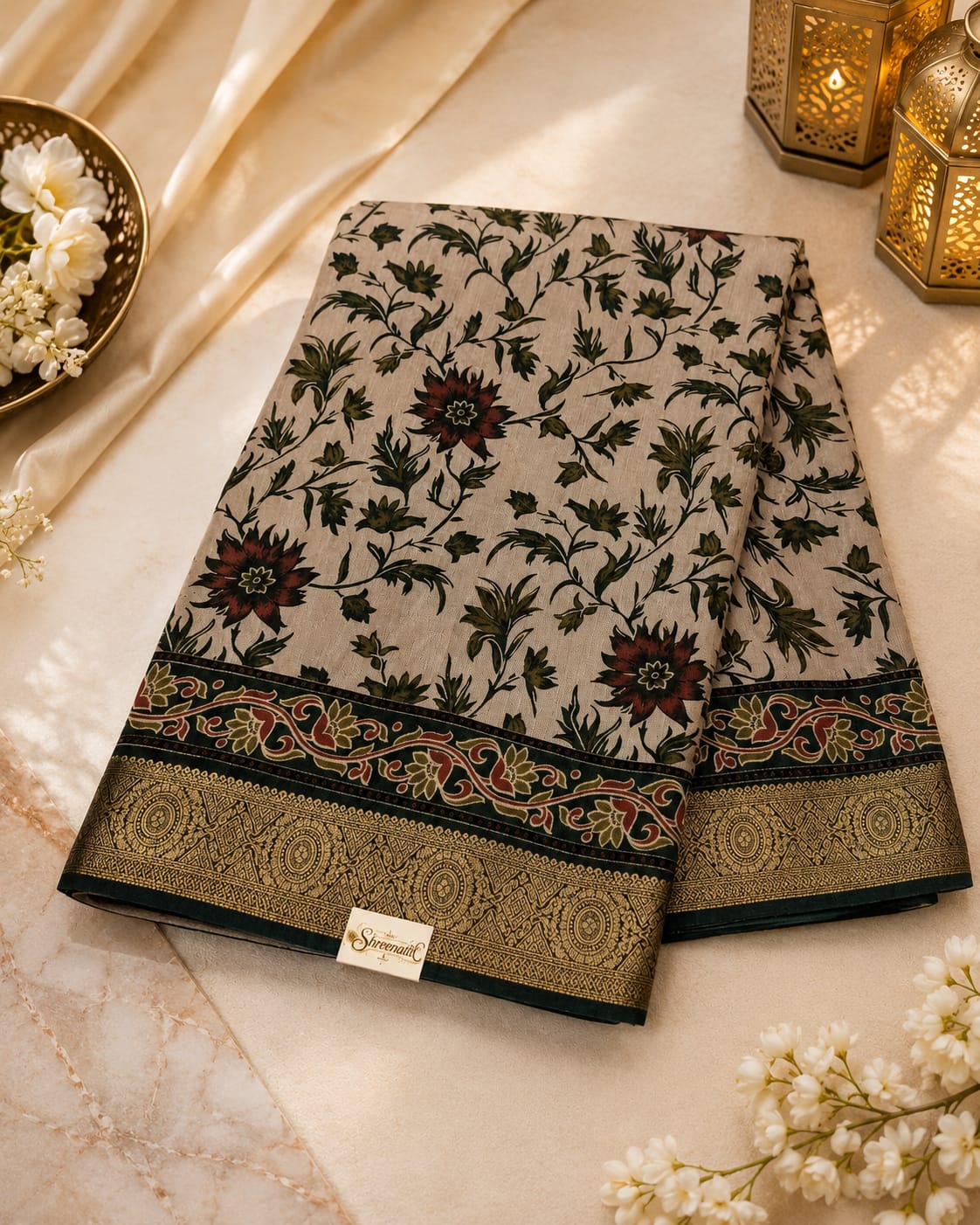 SS-PAS-22XX-Pashmina Silk Saree