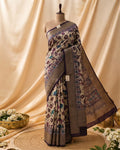 SS-PAS-22XX-Pashmina Silk Saree