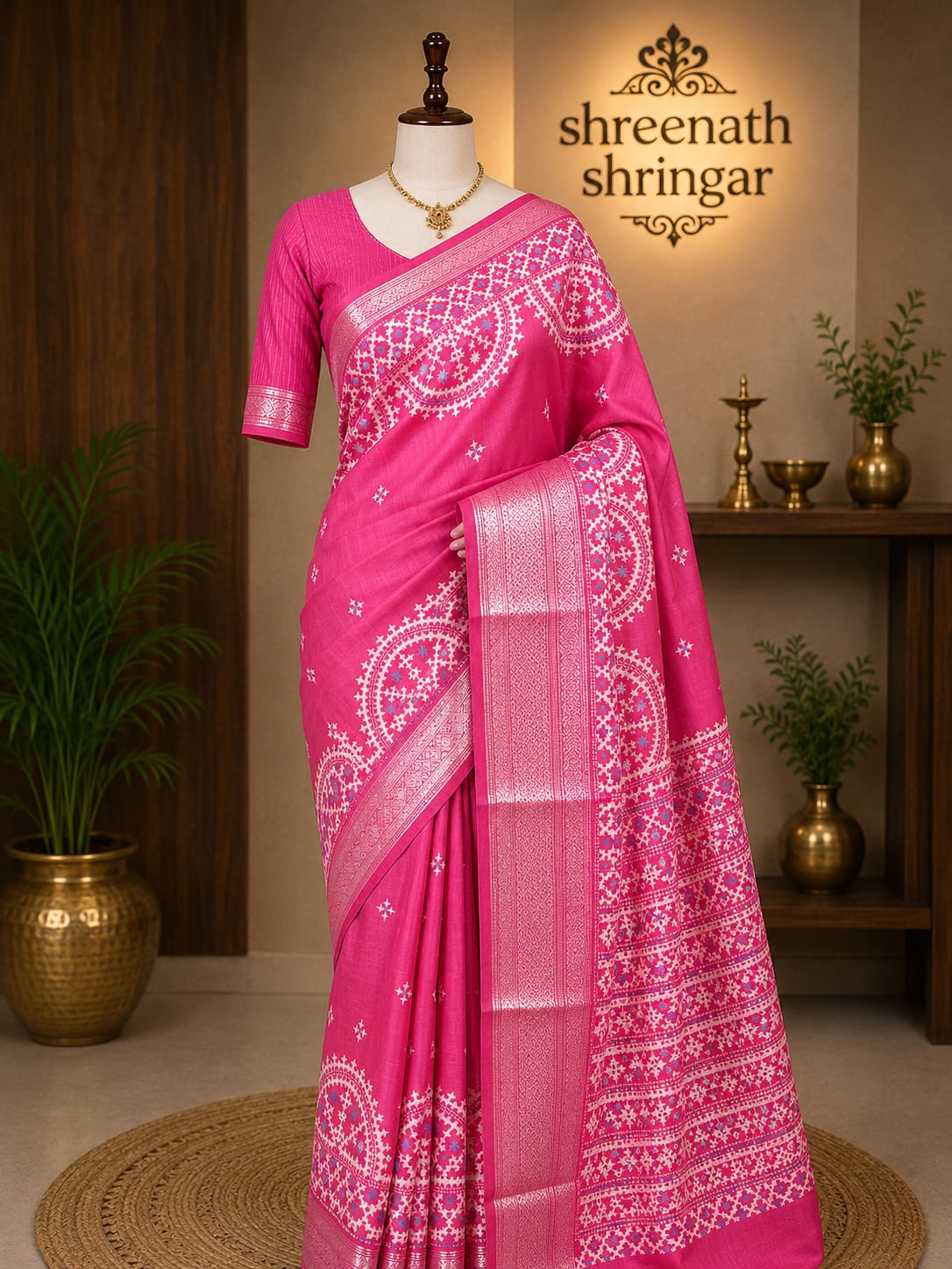 SS-12XX-11 Dola Silk Saree