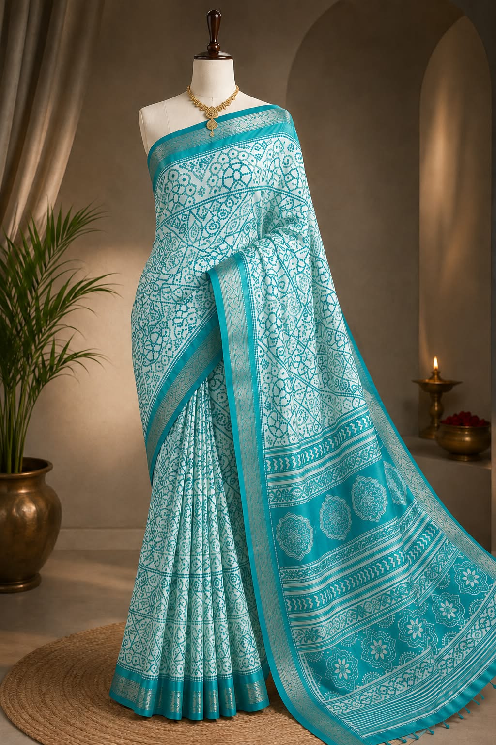 SS-12XX-13 Dola Silk Saree