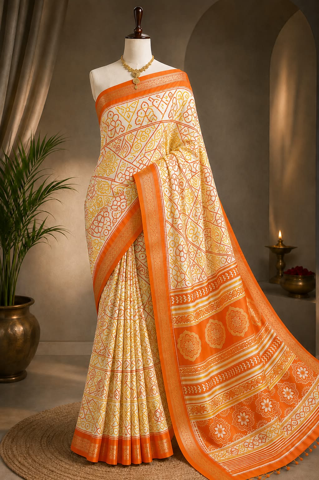 SS-12XX-15 Dola Silk Saree