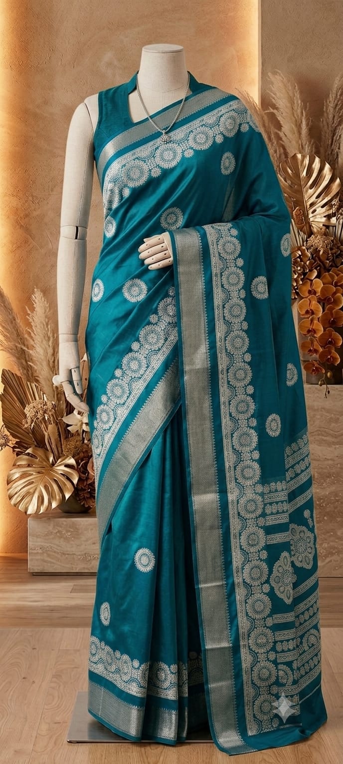 SS-12XX-16 Dola Silk Saree