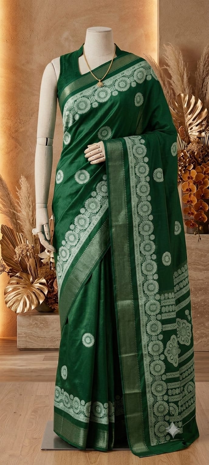 SS-12XX-17 Dola Silk Saree