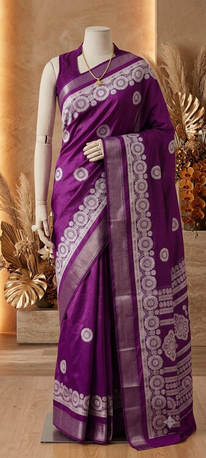 SS-12XX-18 Dola Silk Saree
