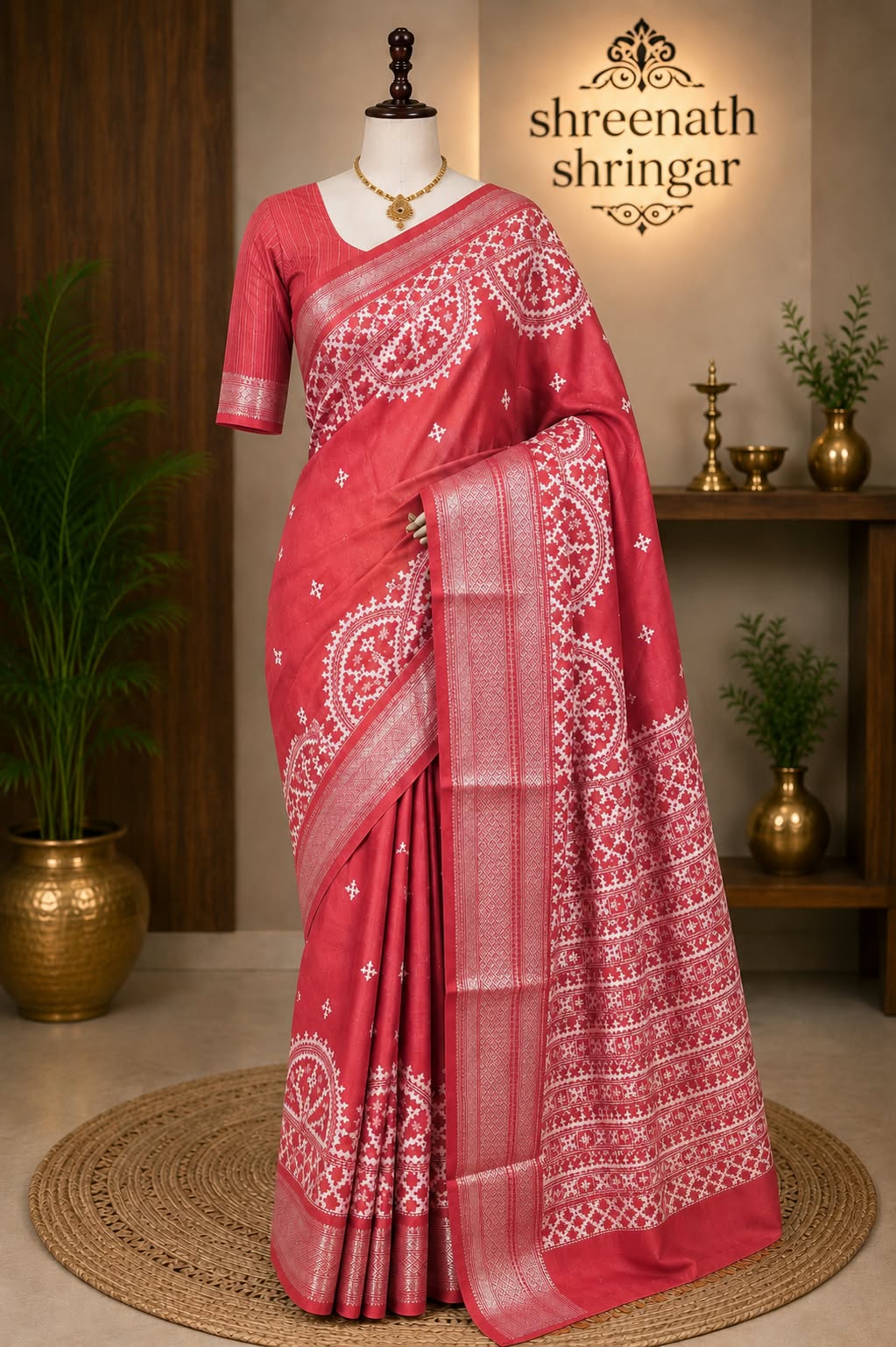SS-12XX-6 Dola Silk Saree