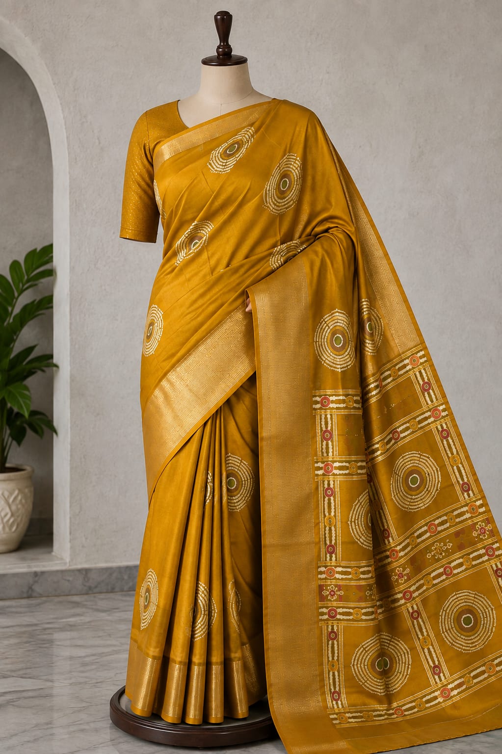 SS-12XX-7 Dola Silk Saree