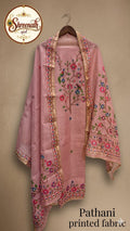 Paithani Print Linen Cotton