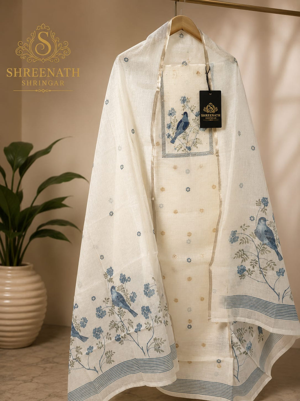 Morning Glory Kota Doria Suit