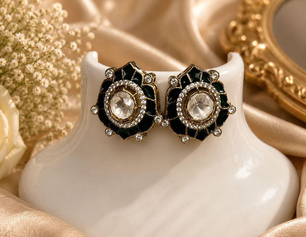 Moza Polki Studs 💎✨
