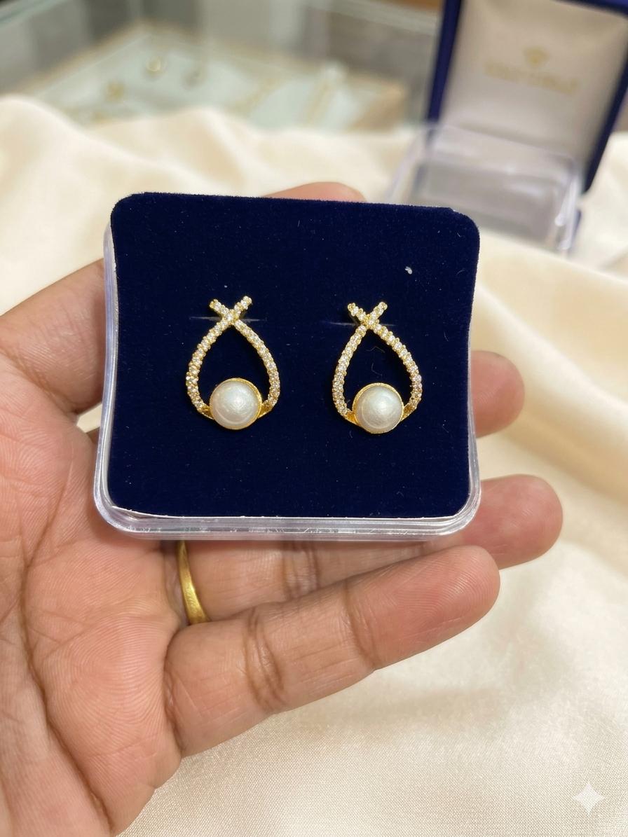 Earrings-SS-E-DABL1-57W