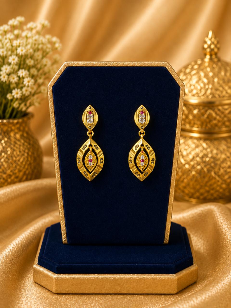 Earrings-SS-E-DAER1-147RBW