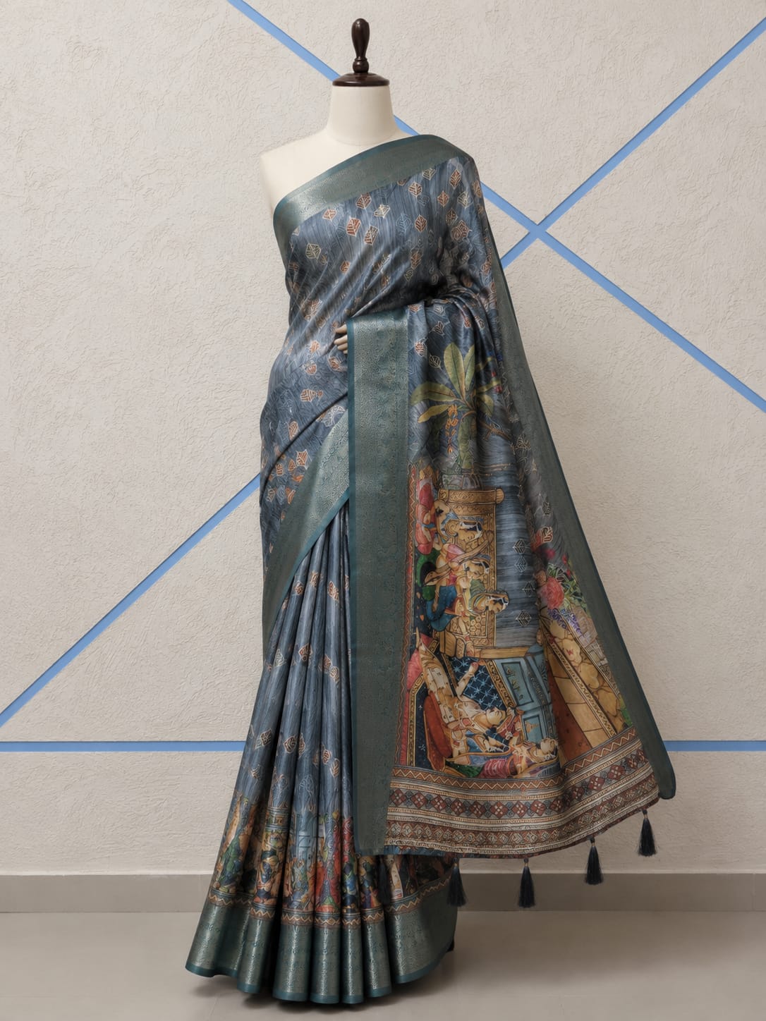 SS- Silk Rajwada Print- SS-950